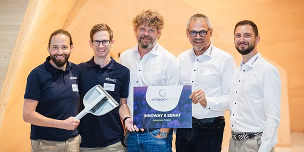 Sieg beim Greenovation Summit Award Sieg beim Greenovation Summit Award